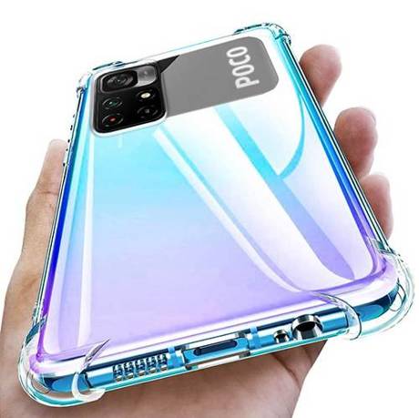 Etui do Xiaomi Poco M4 Pro 5G ANTI SHOCK CASE + SZKŁO HARTOWANE