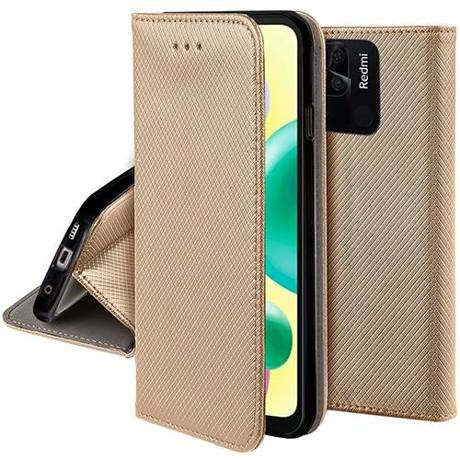 Etui do Xiaomi Redmi 10A SMART MAGNET CASE + SZKŁO HARTOWANE