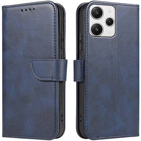 Etui do Xiaomi Redmi 12 4G SKÓRZANE SKIN + SZKŁO HARTOWANE