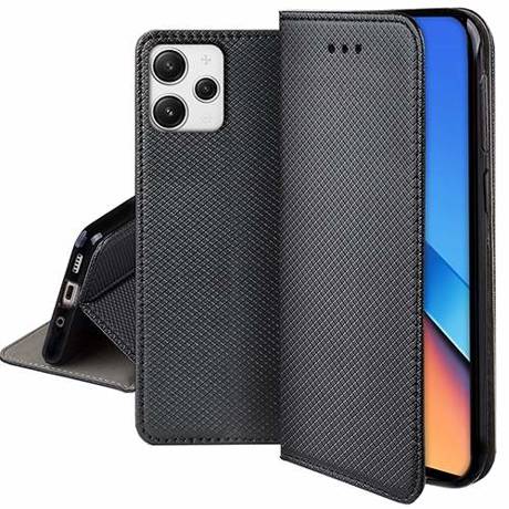 Etui do Xiaomi Redmi 12 4G SMART MAGNET CASE + SZKŁO HARTOWANE