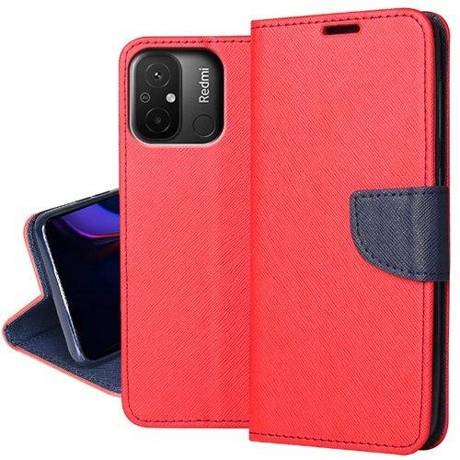 Etui do Xiaomi Redmi 12C Portfel Case + SZKŁO HARTOWANE