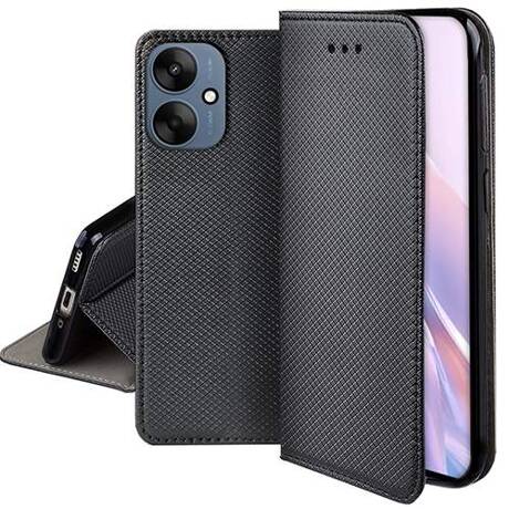 Etui do Xiaomi Redmi 13C 5G SMART MAGNET CASE + SZKŁO HARTOWANE