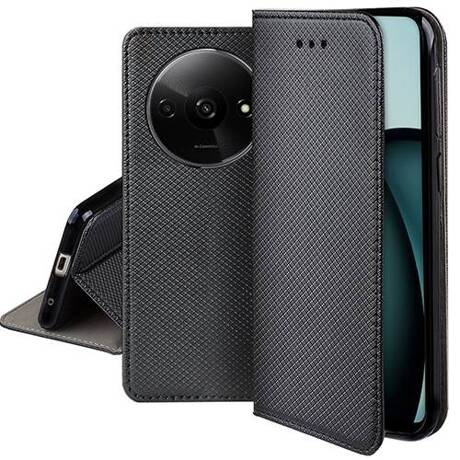 Etui do Xiaomi Redmi A3 SMART MAGNET CASE + SZKŁO HARTOWANE