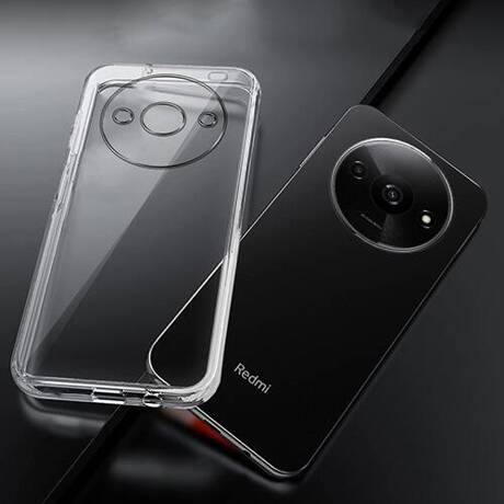 Etui do Xiaomi Redmi A3 WZMACNIANE 360° CASE + SZKŁO HARTOWANE