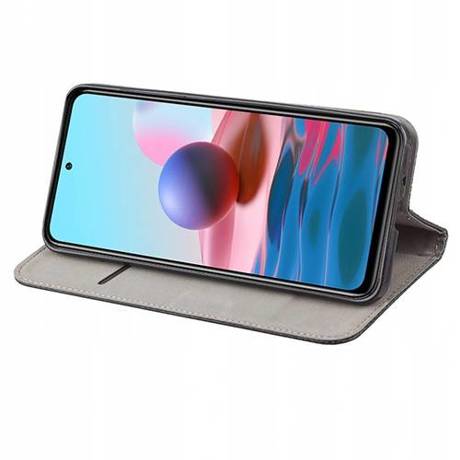 Etui do Xiaomi Redmi Note 10 / 10S SMART MAGNET CASE + SZKŁO HARTOWANE