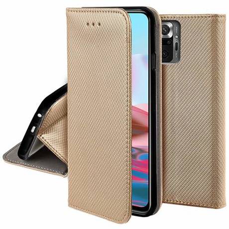 Etui do Xiaomi Redmi Note 10 / 10S SMART MAGNET CASE + SZKŁO HARTOWANE