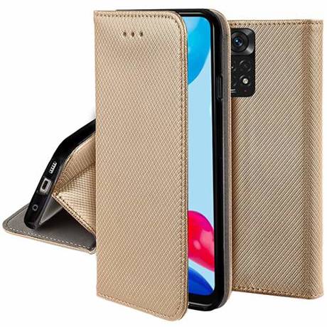 Etui do Xiaomi Redmi Note 11 / Note 11S SMART MAGNET CASE + SZKŁO HARTOWANE