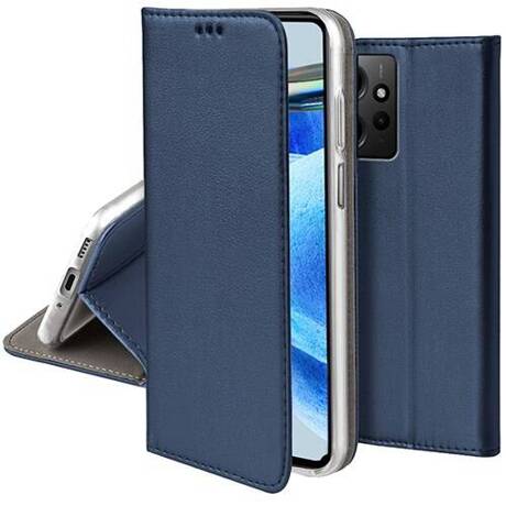 Etui do Xiaomi Redmi Note 12 4G skórzane magnetyczne z klapką + SZKŁO HARTOWANE