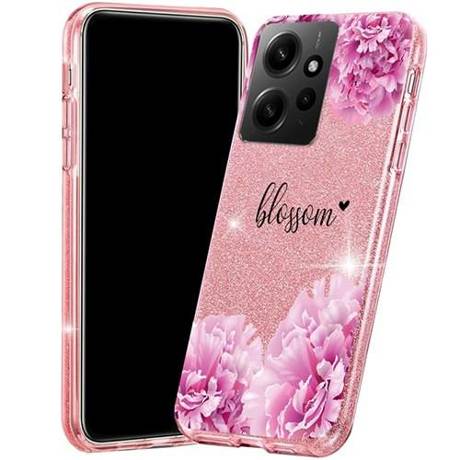 Etui do Xiaomi Redmi Note 12 BROKAT wzory CASE + SZKŁO