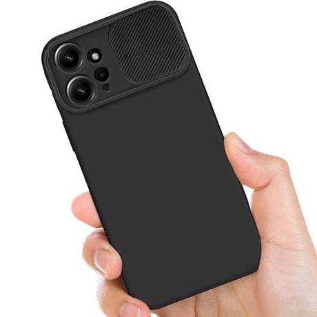 Etui do Xiaomi Redmi Note 12 CAMSHIELD Silicone + SZKŁO HARTOWANE