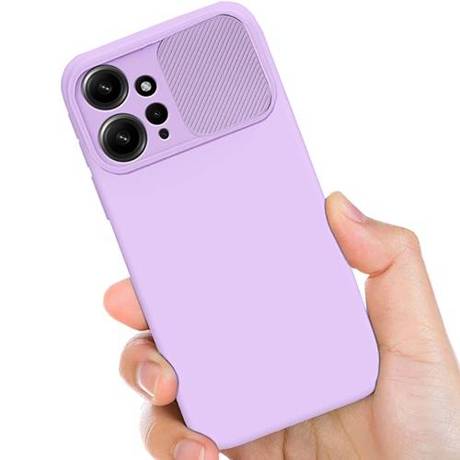 Etui do Xiaomi Redmi Note 12 CAMSHIELD Silicone + SZKŁO HARTOWANE