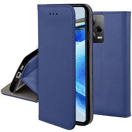 Etui do Xiaomi Redmi Note 12 Pro 5G SMART MAGNET CASE + SZKŁO HARTOWANE