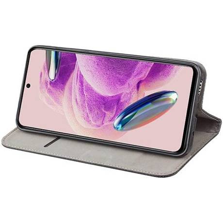 Etui do Xiaomi Redmi Note 12S SMART MAGNET CASE + SZKŁO HARTOWANE