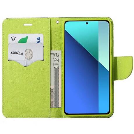 Etui do Xiaomi Redmi Note 13 4G Portfel Case + SZKŁO HARTOWANE