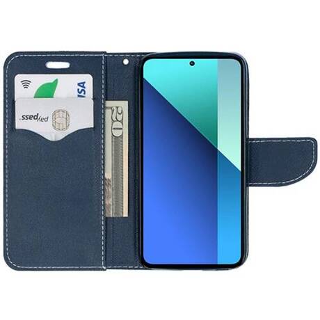 Etui do Xiaomi Redmi Note 13 4G Portfel Case + SZKŁO HARTOWANE