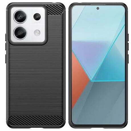 Etui do Xiaomi Redmi Note 13 Pro 5G KARBON CASE pancerne + SZKŁO