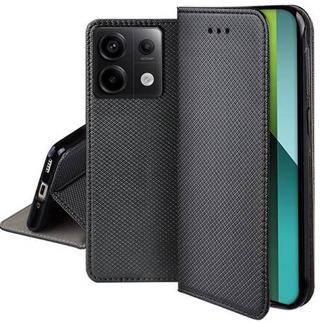 Etui do Xiaomi Redmi Note 13 Pro 5G SMART MAGNET CASE + SZKŁO HARTOWANE