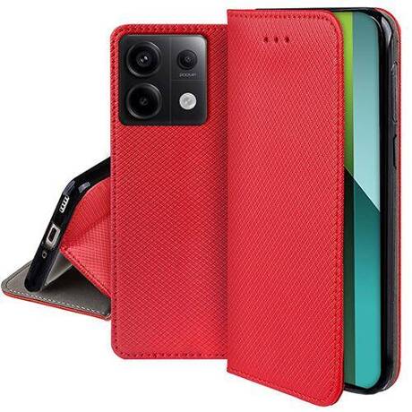 Etui do Xiaomi Redmi Note 13 Pro 5G SMART MAGNET CASE + SZKŁO HARTOWANE