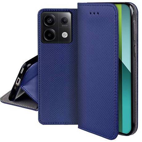 Etui do Xiaomi Redmi Note 13 Pro 5G SMART MAGNET CASE + SZKŁO HARTOWANE