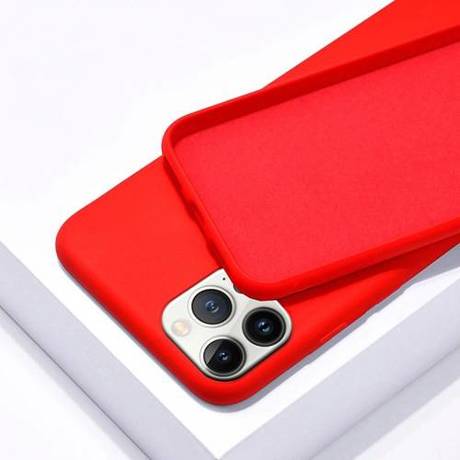 Etui do iPhone 14 Pro SILICONE CASE + SZKŁO HARTOWANE