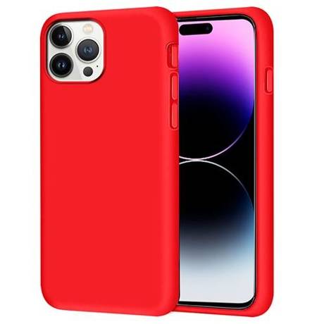 Etui do iPhone 14 Pro SILICONE CASE + SZKŁO HARTOWANE