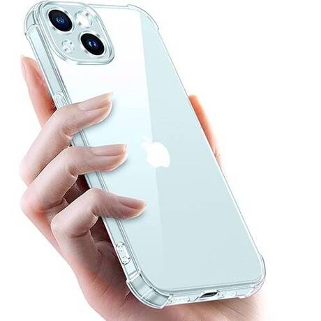 Etui do iPhone 15 ANTI SHOCK CASE + SZKŁO HARTOWANE