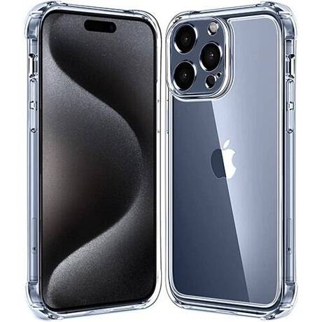 Etui do iPhone 15 Pro ANTI SHOCK CASE + SZKŁO HARTOWANE