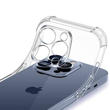 Etui do iPhone 15 Pro ANTI SHOCK CASE + SZKŁO HARTOWANE