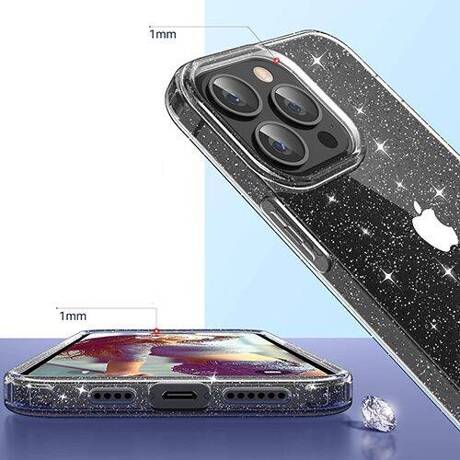 Etui do iPhone 15 Pro BROKAT CASE + SZKŁO HARTOWANE