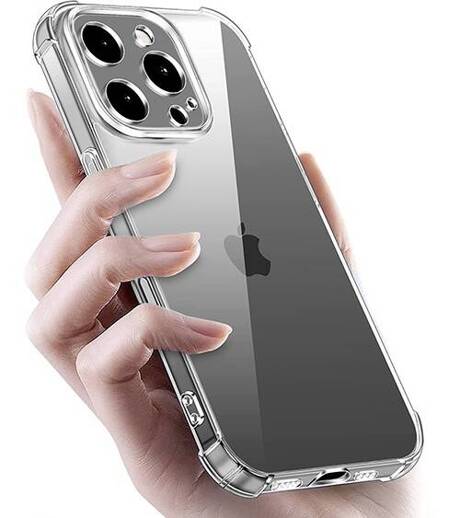 Etui do iPhone 16 Pro ANTI SHOCK CASE + SZKŁO HARTOWANE