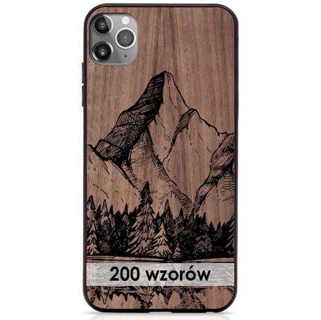 Etui drewniane do iPhone 11 Pro Max CASE + szkło
