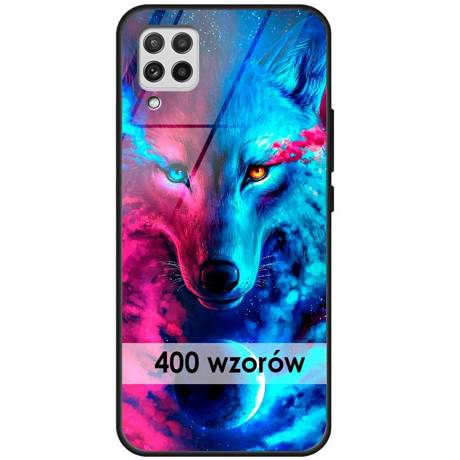 Etui szklane do Samsung Galaxy A22 4G wzory CASE + SZKŁO