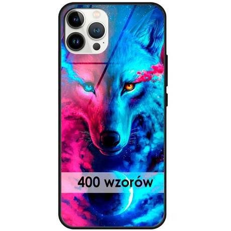 Etui szklane do iPhone 13 Pro wzory CASE + SZKŁO