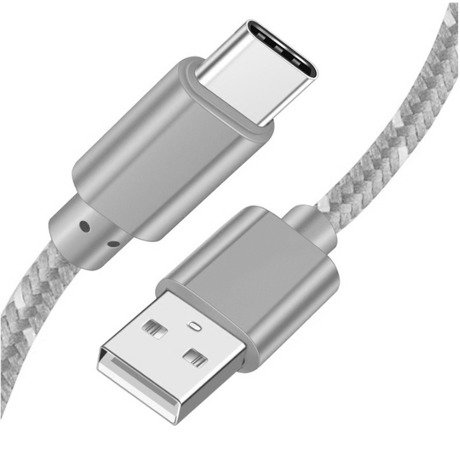 Kabel USB-C  nylon Quick Charge 3.0 szybkie ładowanie 