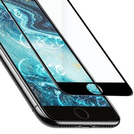 SZKŁO HARTOWANE 5D do IPHONE 8 7 SE 2020 / 2022 szybka na cały ekran 