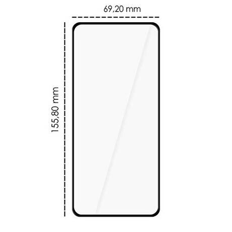 SZKŁO HARTOWANE 5D do  MOTOROLA MOTO G52 / G72 / G82 szybka na cały ekran 