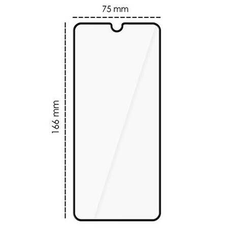 SZKŁO HARTOWANE 5D do Realme Note 50 szybka na cały ekran 