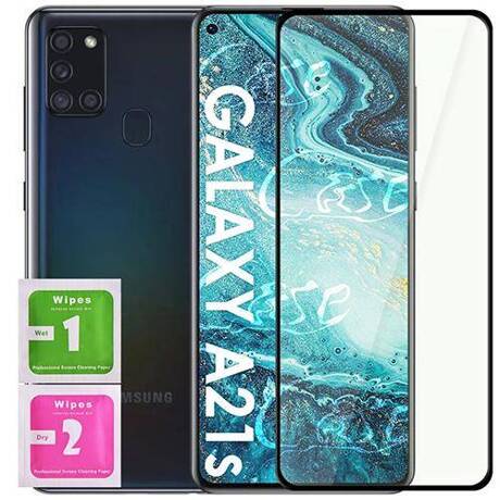 SZKŁO HARTOWANE 5D do Samsung Galaxy A21s szybka na cały ekran 