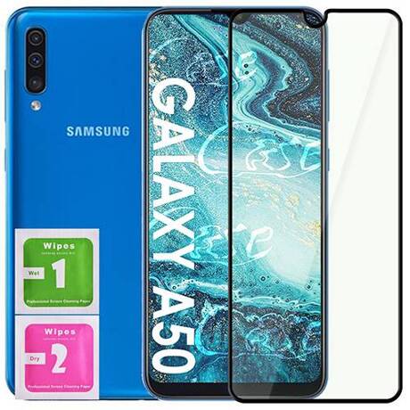 SZKŁO HARTOWANE 5D do Samsung Galaxy A50 szybka na cały ekran 