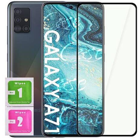 SZKŁO HARTOWANE 5D do Samsung Galaxy A71 szybka na cały ekran 