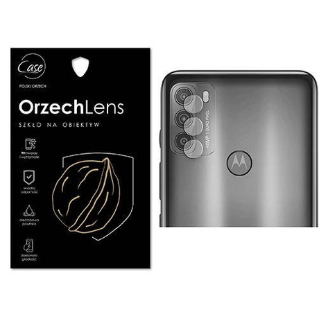 SZKŁO na APARAT obiektyw do Motorola Moto G50 OrzechLens