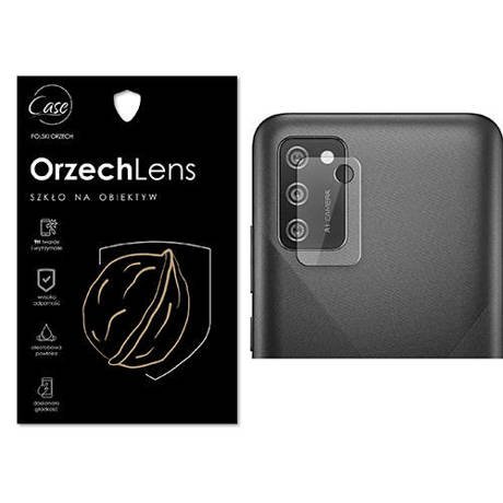 SZKŁO na APARAT obiektyw do Samsung Galaxy A02s  OrzechLens