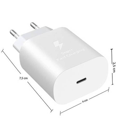 SZYBKA ŁADOWARKA SIECIOWA PD USB-C 3,3A 18W + KABEL