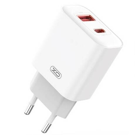 SZYBKA ŁADOWARKA SIECIOWA USB-C 20W QC PD + KABEL USB-C - USB-C 60W 1M