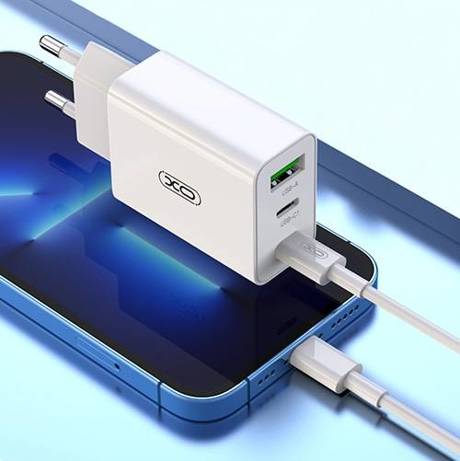 SZYBKA ŁADOWARKA SIECIOWA USB-C QC 3.0 PD + KABEL