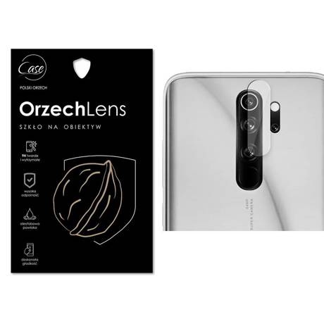 Szkło na aparat tył OrzechLens do Xiaomi Redmi Note 8 Pro