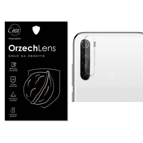Szkło na aparat tył OrzechLens do Xiaomi Redmi Note 8T