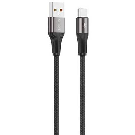 Szybki Mocny Kabel USB 3A USB-C 2m Długi W Oplocie Szybkie Ładowanie 