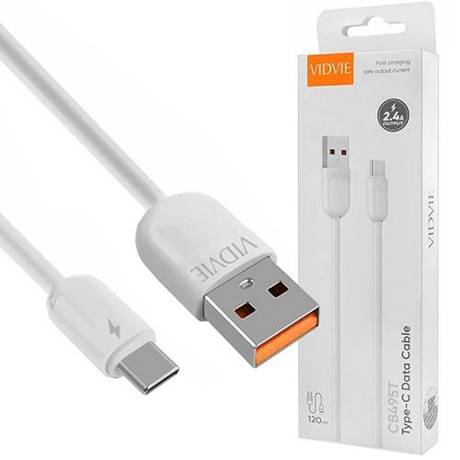 VIDVIE KABEL USB-C SZYBKIE ŁADOWANIE WZMACNIANY QC 1,2m