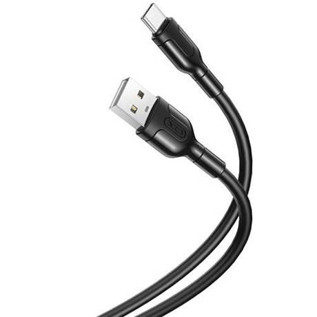 XO Kabel wzmacniany USB-C 2,1A 1M
